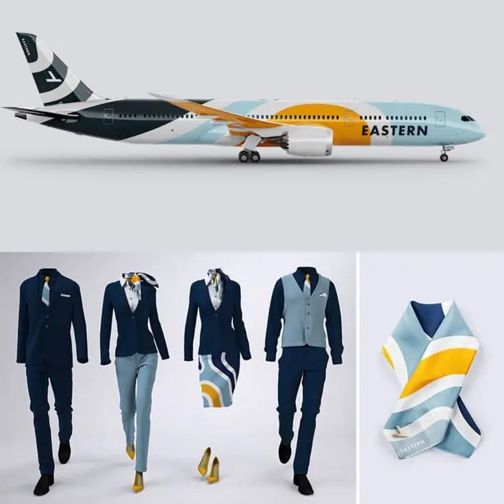 اعتبارات تصميم زي شركات الطيران